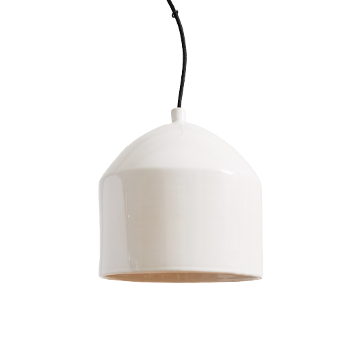 Colgante de cerámica Serafina large 25x26cm blanca